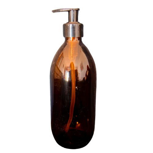 Bottle Amber & pump 500ml